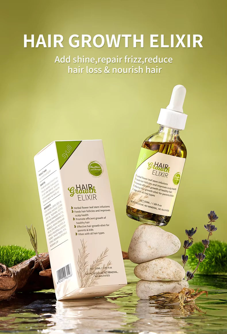 Syulli Hair Growth Elixir – Regrow Hair in 30 Days